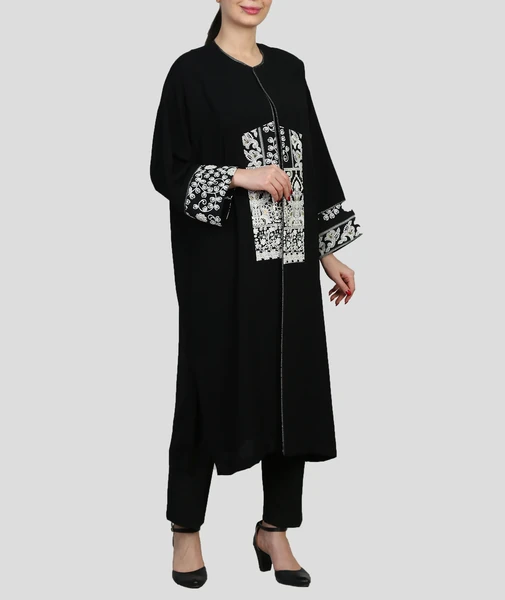 مانتو زنانه راسان - مشکی