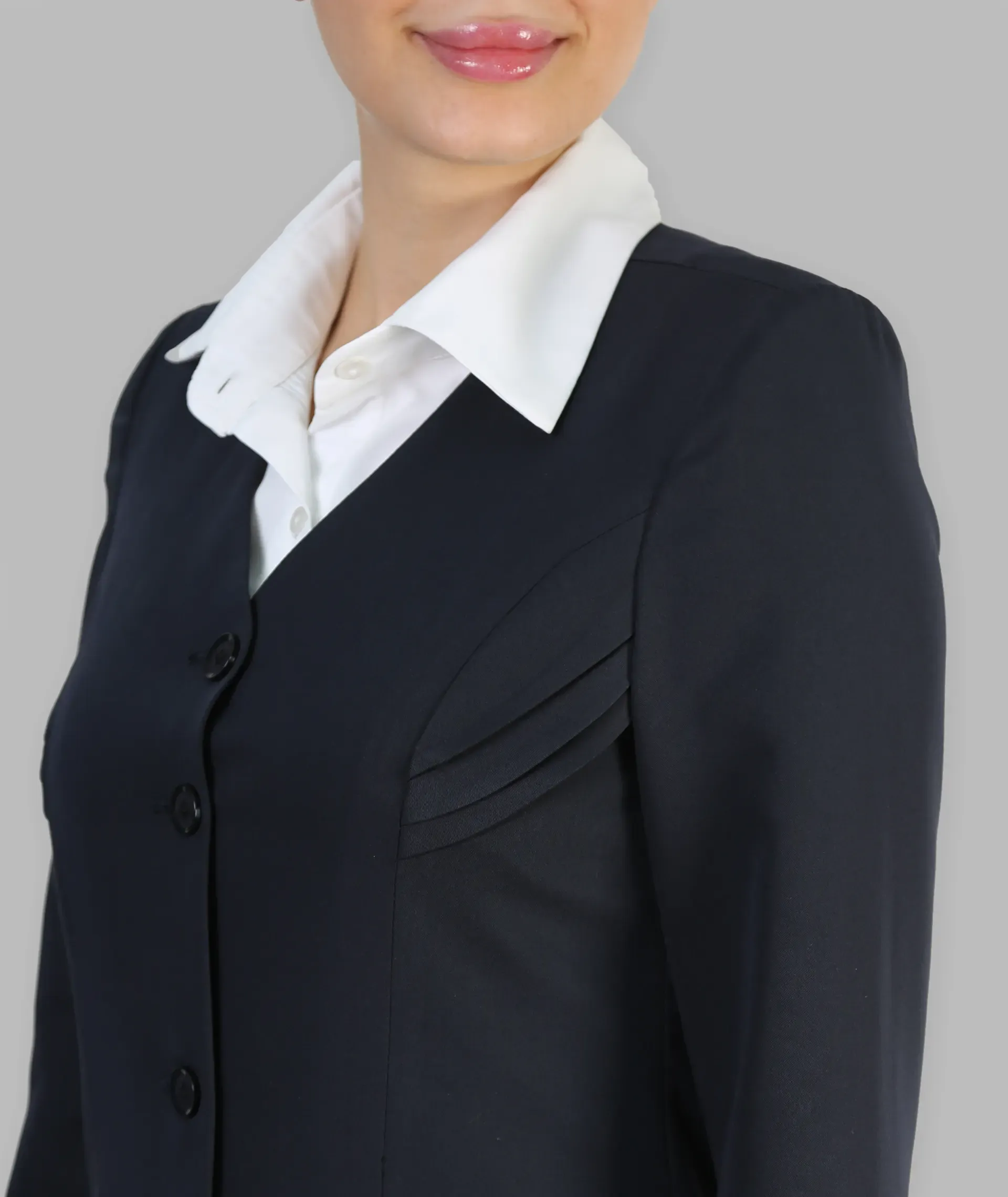 مانتوشلوار یقه هفت  اداری زنانه  ایرسا